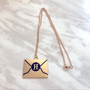 🎉 New Harry Potter Hogwarts Letter Chain Necklace